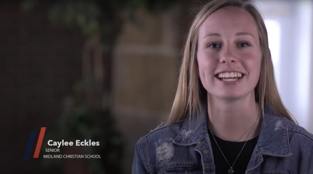 Caylee Eckles - Senior Chapel