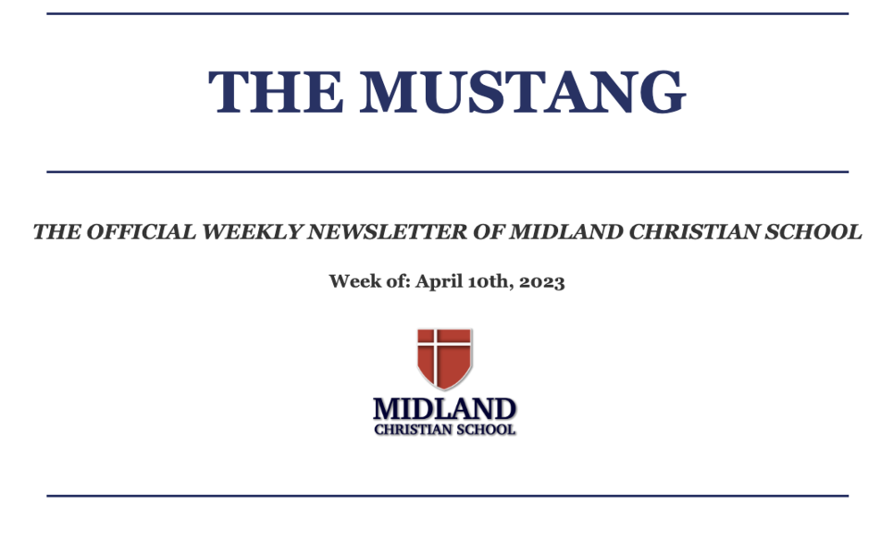 THE MUSTANG - April 10th