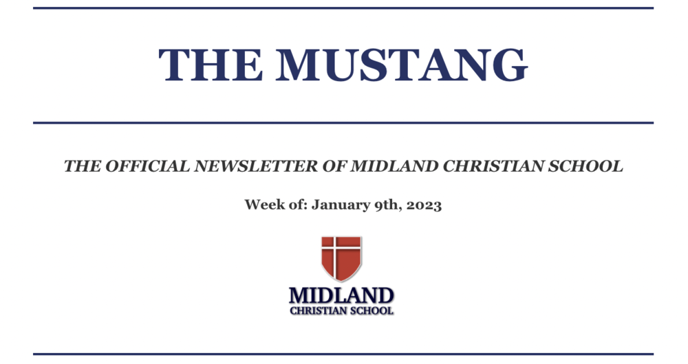 THE MUSTANG - January 3rd