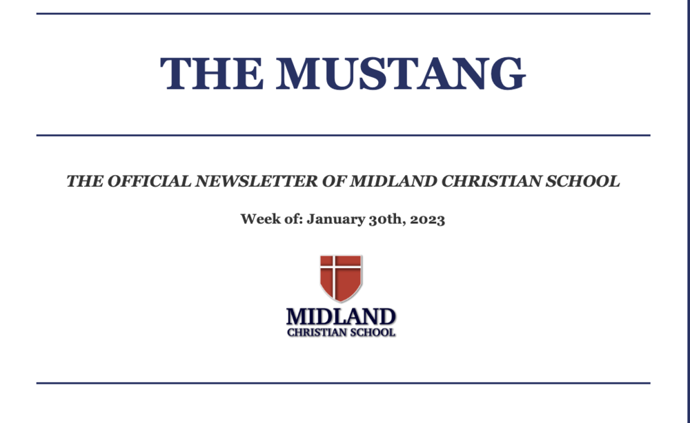 THE MUSTANG - January 30th